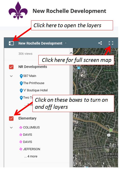 Map instructions